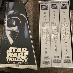 Stars wars trilogy VHS special edition set